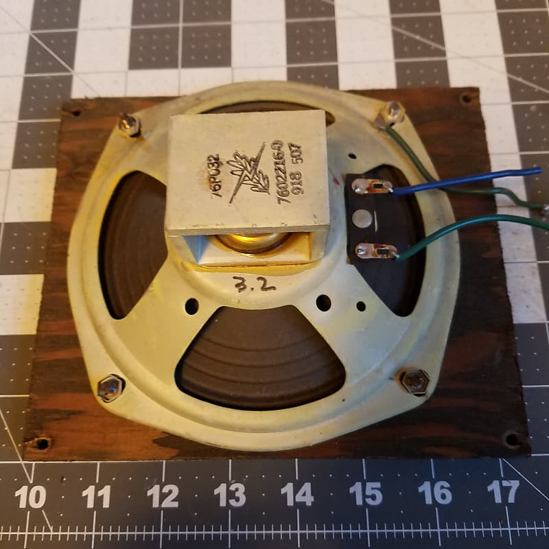 Oaktron 6" AlNiCo Speaker Driver 76P032 4 Ohm 76022160 1955 Reverb