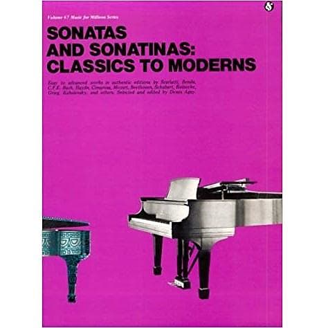 Sonatas and Sonatinas: Classics To Moderns image 1