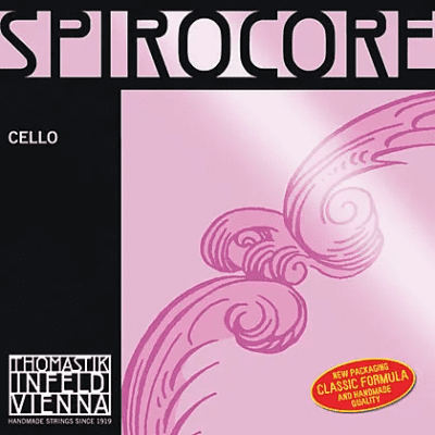 Thomastik-Infeld S778 Spirocore Chrome Wound Spiral Core 1/4 Cello String - C (Medium)