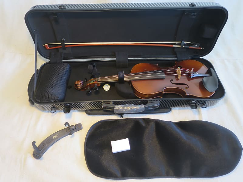 1920s Masakichi Suzuki No. 5 Violin, Japan, 4/4 Outfit - Archet Bow  (Tokyo), Yinfente Case