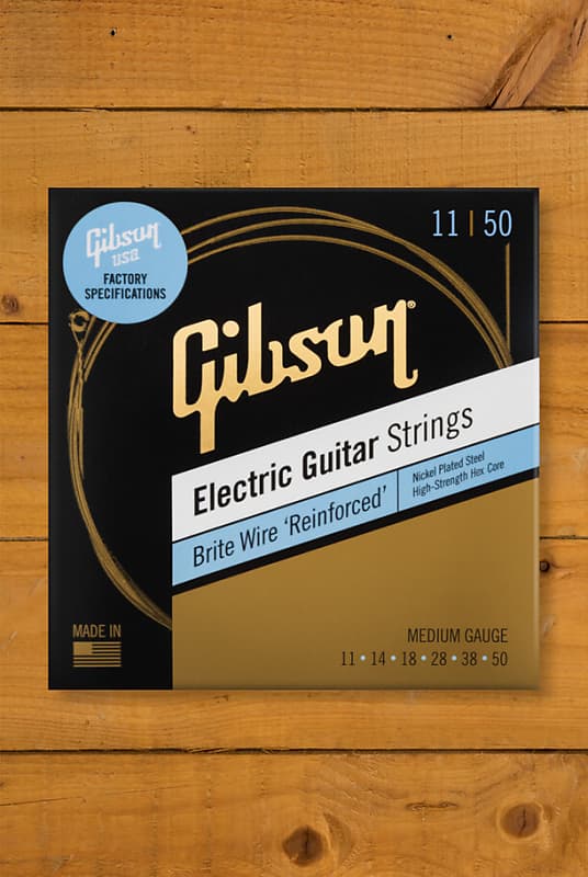 Gibson Brite Wires Reinforced 11-50 image 1