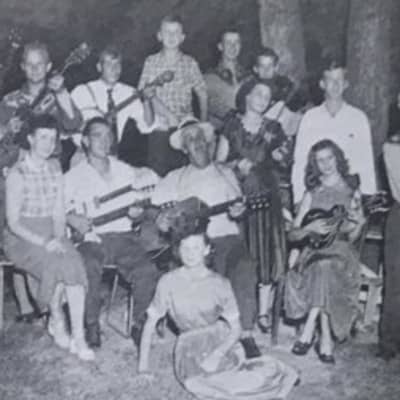 * UPDATE photos found * Vintage Custom Double Neck Mandolin/Guitar The Stonemans and Cousin Wilbur image 3