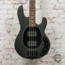 Sterling by Music Man RAY34HH-SBK-R2 StingRay HH Electric Bass Stealth Black x0327 (DEMO)