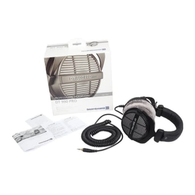 Beyerdynamic DT 990 PRO Ear Studio Monitor Headphones (250 OHM, Gray) image 5