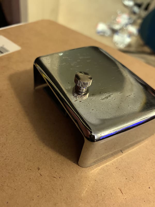 Thumbscrew. Fits vintage Teisco bass guitar bridge cover Reverb