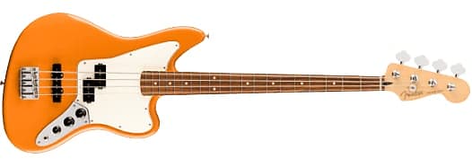 Fender Player Jaguar® Bass, Pau Ferro Fingerboard, Capri Orange - MX22023933 image 1