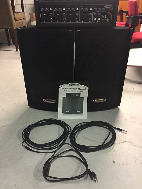 Harbinger public address shop systems