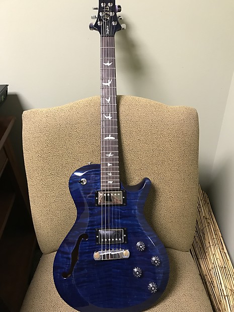 2014 PRS S2 Singlecut Hollow Body Whale Blue | The Music