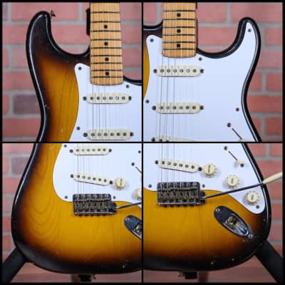 Fender Pre-CBS Stratocaster 2-Color Sunburst 1957 w/OHSC image 11