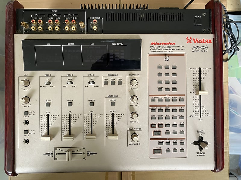 Vestax AA-88 Mixstation late 90's - Grey | Reverb