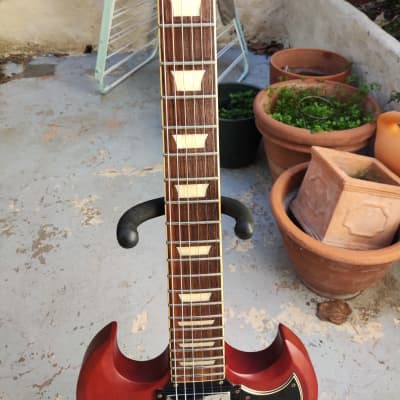 Epiphone SG G-400 from 2007 Faded Worn Cherry | Reverb