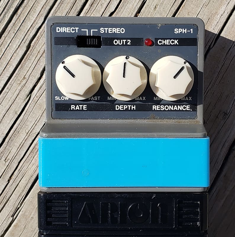 HOT国産ARION STEREO PHASER SPH-1(無改造) ギター
