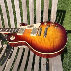 Gibson  les Paul 58 Historic 2016 Bourbon Burst With Bare Knuckle Mules and Faber Upgrades. image 6