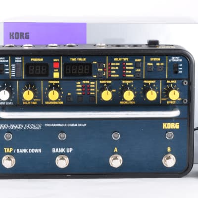 Reverb.com listing, price, conditions, and images for korg-sdd-3000-pedal