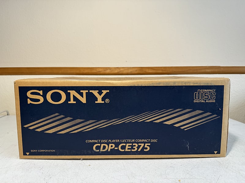 Sony CDP-CE375 CD Changer 5 Compact Disc Player HiFi Stereo Vintage - NEW SEALED image 1