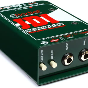 Radial JDI Jensen-equipped 1-channel Passive Instrument Direct Box image 9