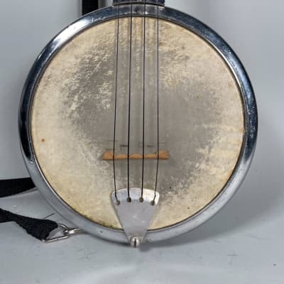Vintage Dixie Banjolele Banjo Ukulele - Metal image 2