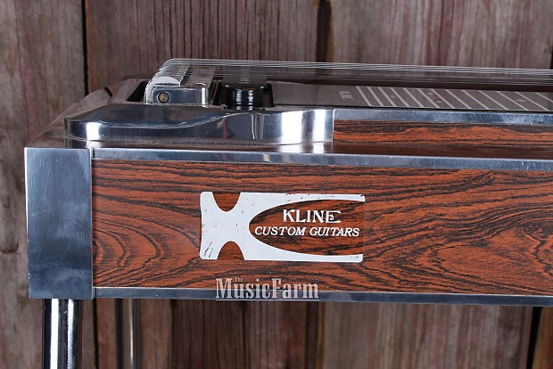 Kline 10 String Pedal Steel Guitar with 4 Knee Levers 3 Foot Pedals and Case