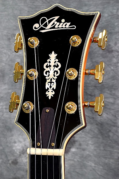 ARIA FA-BW ALB 本格スペック/アーチトップ!! 《中古即決》