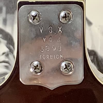 Vox V.G.4. Bass 1969 - Walnut image 7