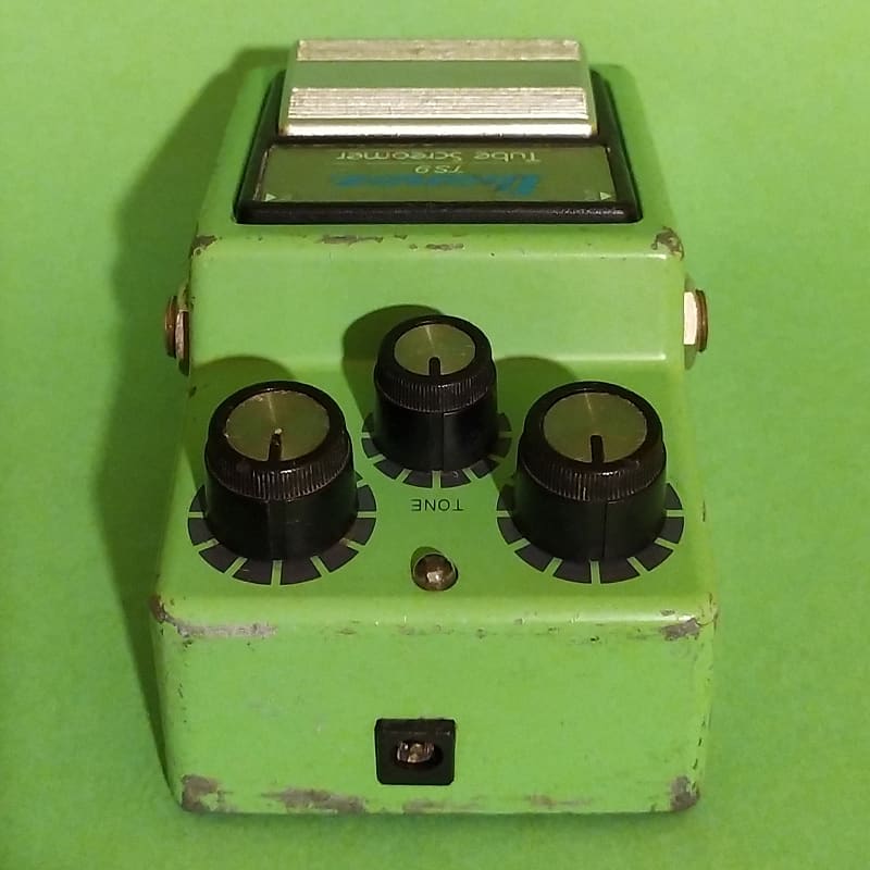 Ibanez TS9 1982年 Tube Screamer JRC2043DD Ibanez TS9 Tube Screamer 1980s JRC2043DD #136237 Black Label