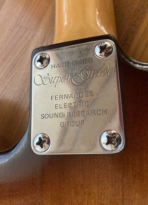 石ロゴ Fernandes FST-85 1978～1979 - SB MIJ Fernandes FST-85 Super Grade 1978~1979 - SB MIJ | Reverb Canada