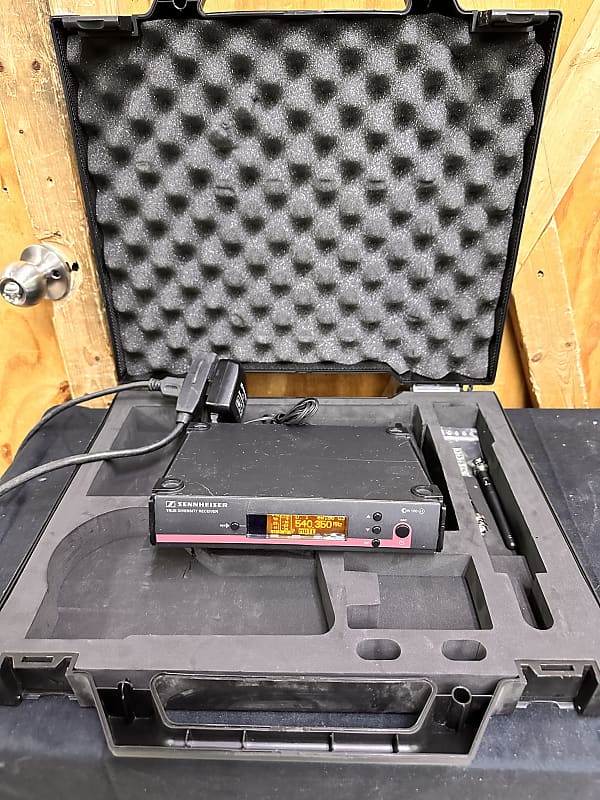 Sennheiser EM100 G3 EW100 Receiver Only w/PS ABand Stuck Reverb