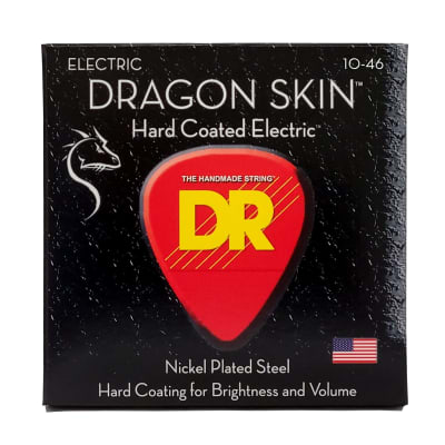 DR Strings Dragon Skin Clear Coated Electric Guitar Strings: Medium 10-46 image 3