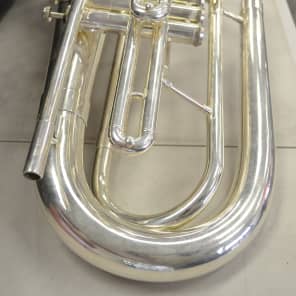 Jupiter JBR-560 Silver Plated Marching Baritone with Carry | Reverb