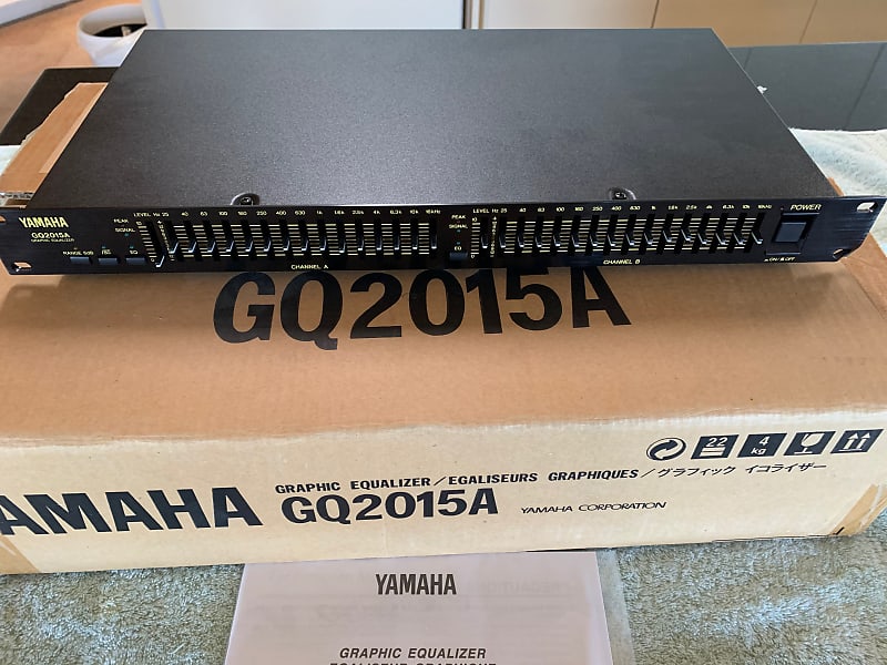 Yamaha GQ2015A Dual 15 band Graphic EQ | Reverb