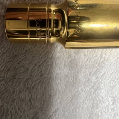 Old Otto link Super tone master #8 90s Gold tenor mouthpiece image 4