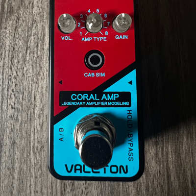 Valeton CRL5 Coral Amp Legendary Amplifier Modeling Pedal