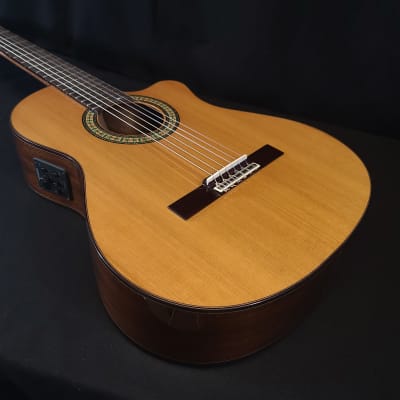 Alhambra 3C CW E1 Cutaway Acoustic Electric Classical Nylon String Guitar/Gig Bag image 8