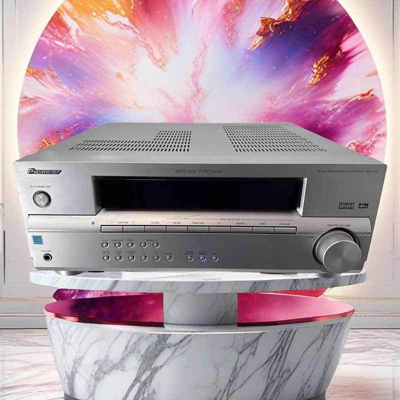 Pioneer SX-315 Audio Multi-Channel Receiver Tested! No Remote 100 WPC BEAST  			