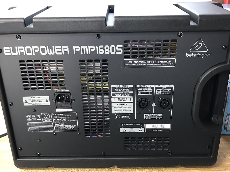 Behringer Europower PMP1680S 1600-Watt 10-Channel Powered Mixer