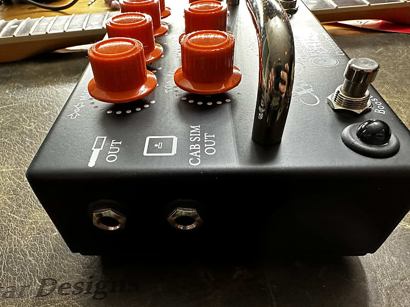 Orange Bax Bangeetar Guitar Pre-EQ Pedal | Reverb