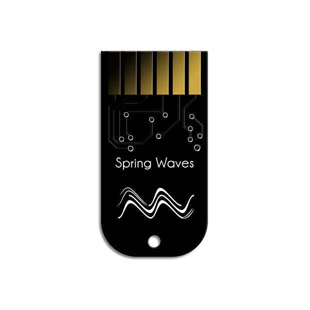 Tiptop Audio Spring Wave Physical Modeling Effects DSP Card image 1
