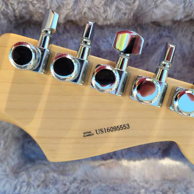 2016 Fender American Elite Stratocaster with Maple Fretboard Left-Handed image 4