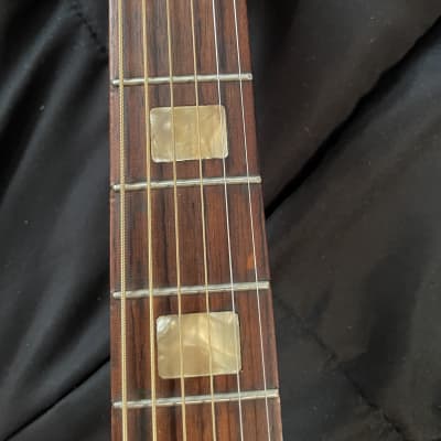 1970’s Made in Japan Prairie Hummingbird style acoustic guitar  - Natural wood image 11