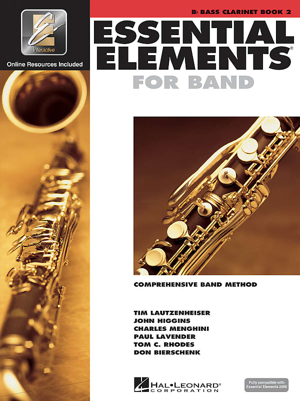 Essential Elements for Band - Book 2 Bass Clarinet image 1