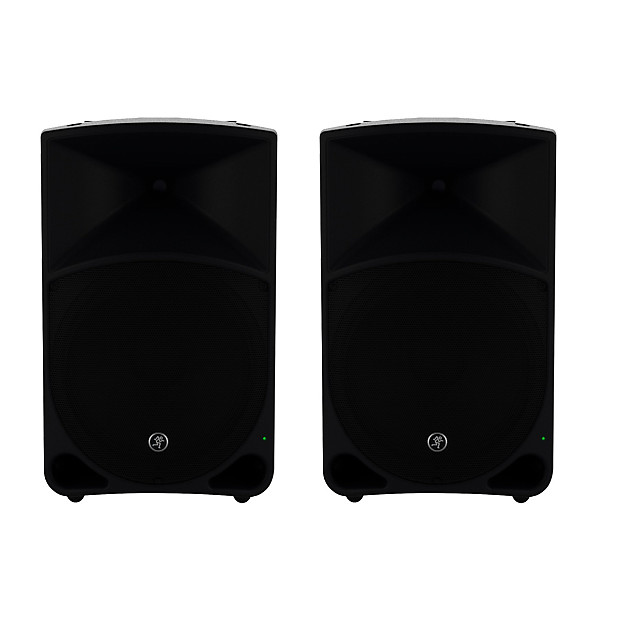 Mackie Thump15 1000W 15" Powered Loudspeaker Pair Reverb