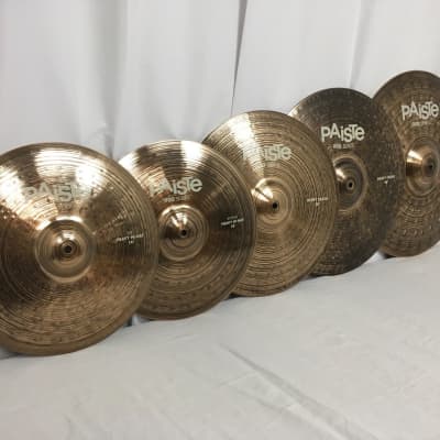 Paiste 900 Series 5 Piece Heavy Cymbal Set/New with Warranty/Model-190HXTE image 7