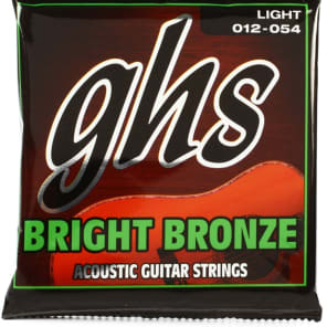 GHS BB30L Bright Bronze 80/20 Bronze Acoustic Guitar Strings - .012-.054 Light image 4