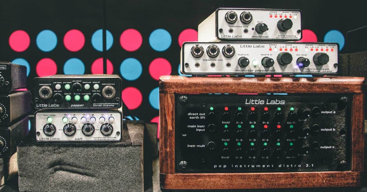 Little Labs Monotor, Monotor Presentor and Salt at AES Reverb News
