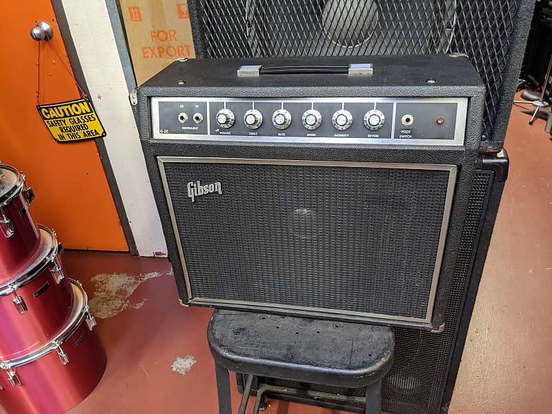 1974 Gibson "Closet Classic" G 20 Transistor Guitar Amplifier - Very Clean - Sounds Excellent! image 1