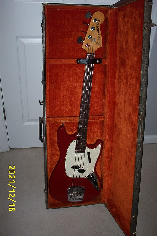 Fender Mustang Bass 1966 Dakota Red image 1