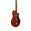 Supro 2042PMN Huntington II Short Scale Bass Mahogany