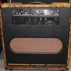 PRS Paul Reed Smith Amplifier MDT 50 4x10 Amp #4 of 12 2011 Paisley/Burnt Gold Maple image 6