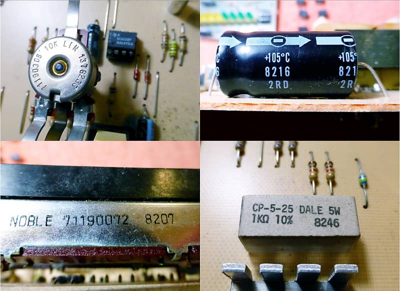 Vintage 1982 TI Texas Instruments RC4558P Malaysia OpAmp Chip, For Tube  Screamer TS 808 Mod, Tested!