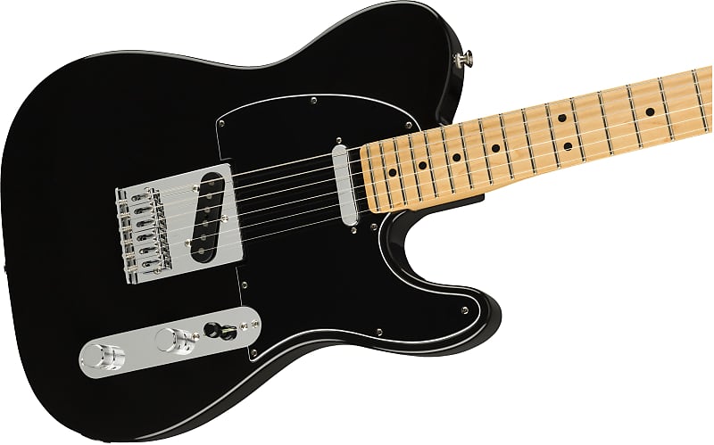 Fender Player Telecaster, Maple Fingerboard, Black | Reverb